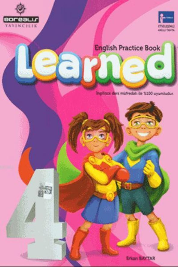 Borealıs 4.sınıf Learned Englısh Practıce Book ürün görseli 1