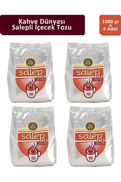Kahve Dünyası Salep 1000 gr x 4 Adet ürün görseli 1