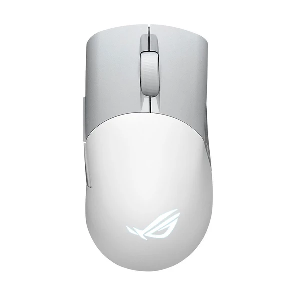ASUS ROG KERIS WIRELESS AIMPOINT 2.4GHz BLUETOOTH 36000DPI Kablosuz Beyaz Gaming Mouse ürün görseli 1