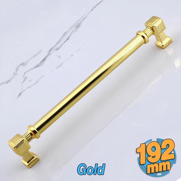 Talas Gold Altın Metal Kulp 192 mm Mobilya Çekmece Mutfak Dolabı Dolap Kulpları Kulb 19.2 cm ürün görseli 1