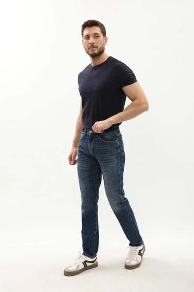Erkek Normal Kalıp Regular Jean Pantolon - Resim 5