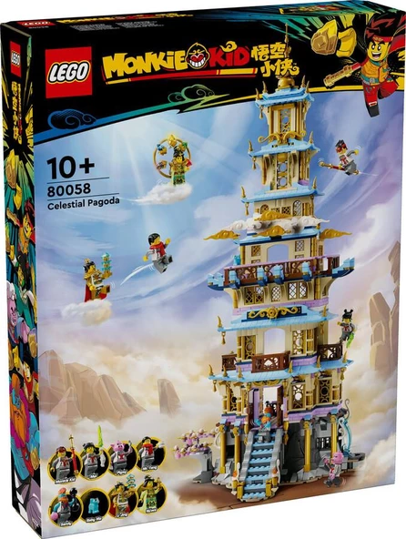 LEGO Monkie Kid 80058 Celestial Pagoda ürün görseli 1