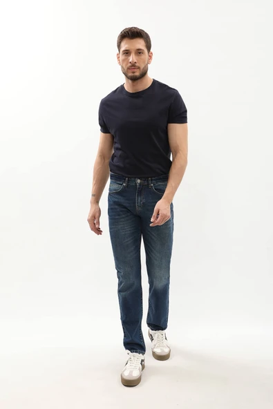 Erkek Normal Kalıp Regular Jean Pantolon - Resim 4