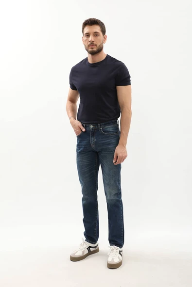 Erkek Normal Kalıp Regular Jean Pantolon - Resim 2