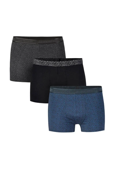 Pierre Cardin Erkek 3 lü Desenli Boxer Set ürün görseli 1