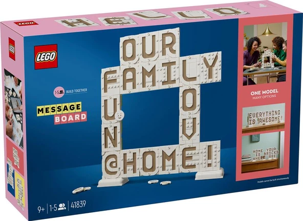 LEGO Icons 41839 Message Board ürün görseli 1