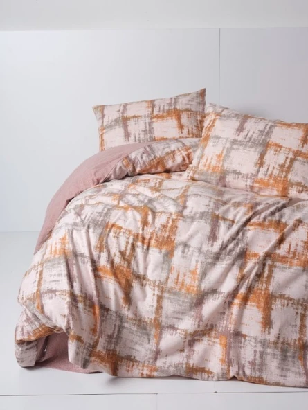 Cotton Box Flanel Nevresim Takımı Çift Kişilik Farida Kahve ürün görseli 1