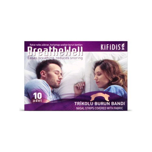 Kifidis - Breathewell Trikolu Burun Bandı 10'lu Paket ürün görseli 1