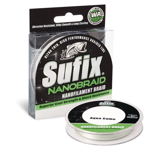 Sufix Nano Braid 0.06mm 100m Aqua Camo İp Misina 3.3kg Çeker ürün görseli 1
