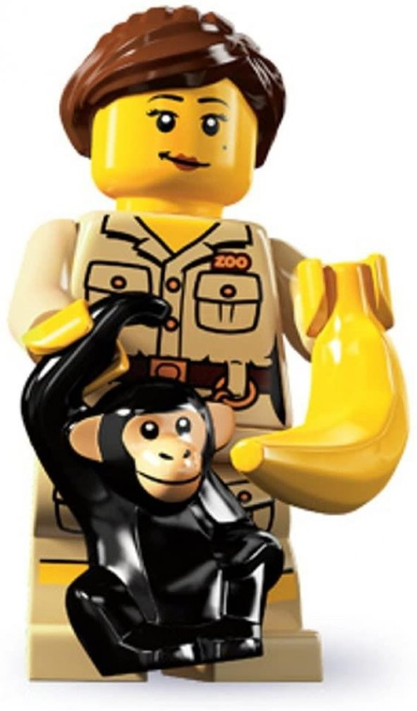 Lego Minifigür - Seri 5 - 8805 - Zookeeper ürün görseli 1