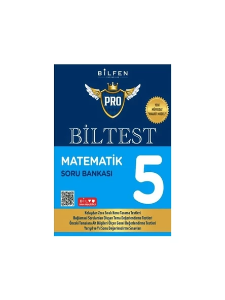 Bilfen Yayınları 5. Sınıf Biltest Matematik Soru Bankası ürün görseli 1