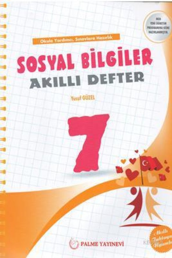 Palme 7.sınıf Sosyal Bilgiler Akıllı Defter ürün görseli 1