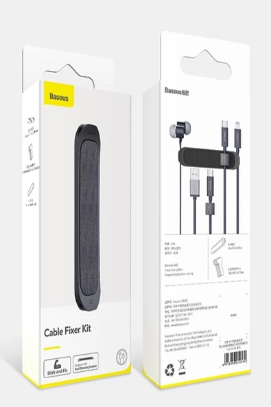 Baseus Cable Fixer Kit Kablo Düzenleyici ürün görseli 1