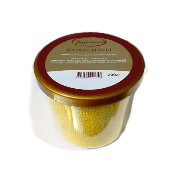 Kaskas Şekeri 200 gr (Sarı) - Resim 2
