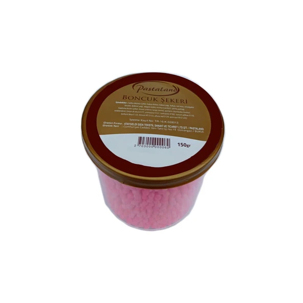 Boncuk Şeker 150 gr (Pembe) - Resim 2