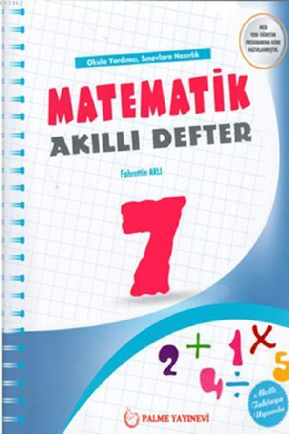 Palme 7.Sınıf Matematik Akıllı Defter ürün görseli 1