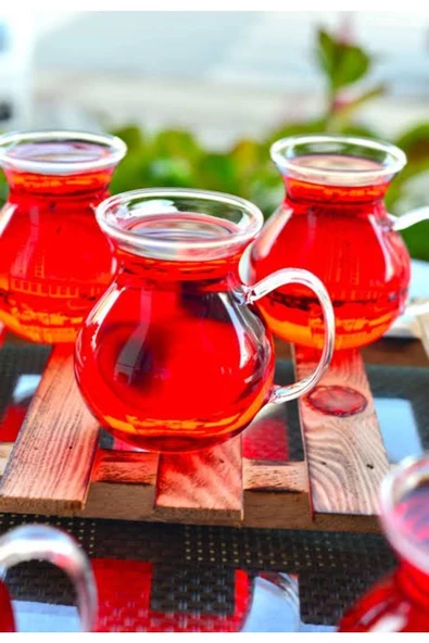 ATİK AVM 6 lı ısıya dayanıklı brosiklat bardak ürün görseli 1
