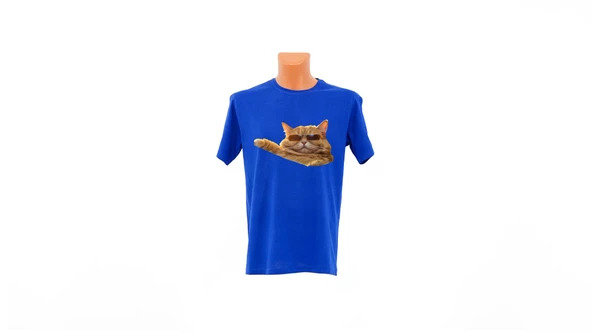Kedi baskılı Tişört ürün görseli 1
