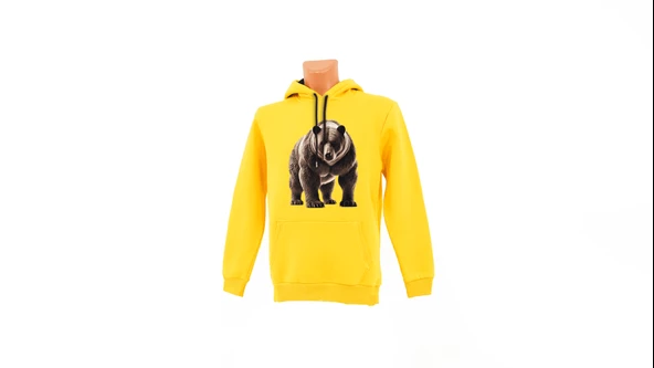 Ayı baskılı Sweatshirt ürün görseli 1