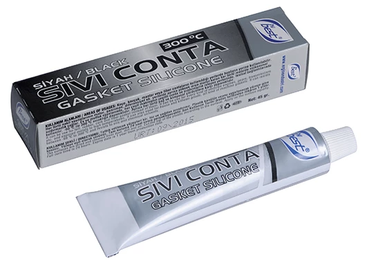 Yüksek Isı Silikonu Best Sıvı Conta Siyah 45 GR ürün görseli 1
