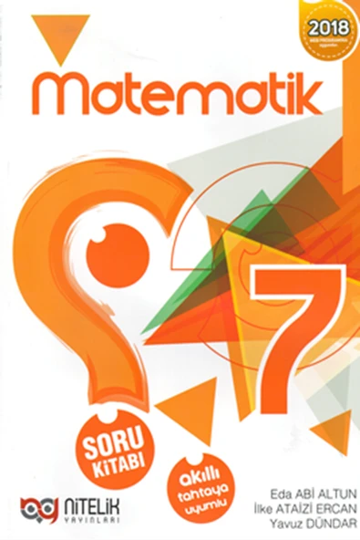 NİTELİK 7.SINIF MATEMATİK SORU KİTABI ürün görseli 1