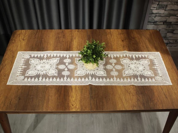 Salvia Kordone İşlemeli Maxi Runner 7 Renk - Resim 12