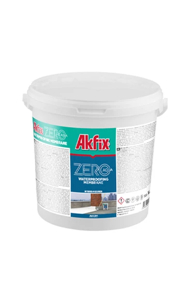 Akfix Aqua Zero Hibrit Polimer Su Yalıtım Ürünü Gri 14 kg ürün görseli 1