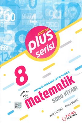 PALME 8.SINIF PLUS MATEMATİK SORU KİTABI ürün görseli 1