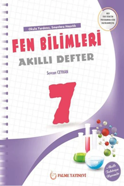 PALME 7.SINIF FEN BİLİMLERİ AKILLI DEFTER ürün görseli 1