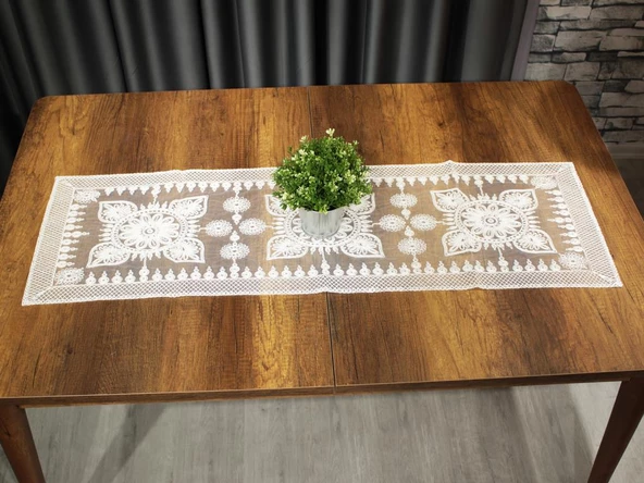 Salvia Kordone İşlemeli Maxi Runner 7 Renk - Resim 9