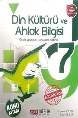 NİTELİK 7.SINIF DİN KÜLTÜRÜ KONU KİTABI ürün görseli 1