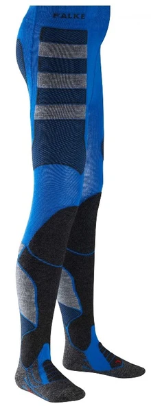Falke Skiing Tights Çocuk Alt İçlik-MAVİ ürün görseli 1