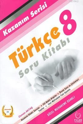 PALME 8.SINIF KAZANIM TÜRKÇE SORU KİTABI ürün görseli 1