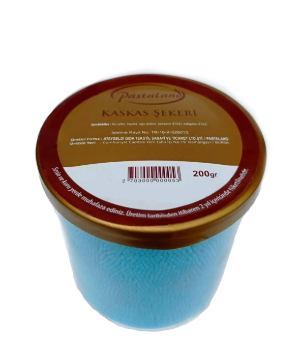 Mavi Kaskas Şeker 200 gr - Resim 2