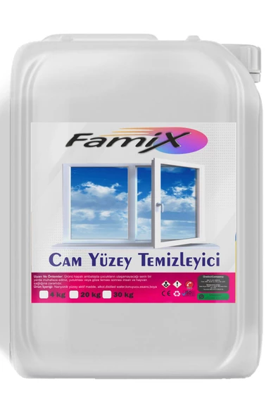 MB FLEX Famix Cam Yüzey Temizleyici Camsil 20 Lt ürün görseli 1