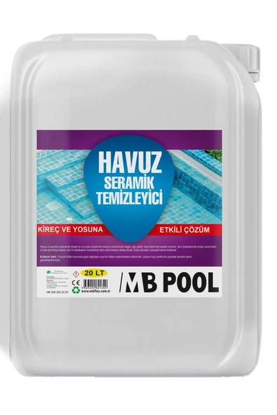 MB FLEX Mb Pool Kireç Yosun Ve Inatçı Lekelere Karşı Havuz Seramik Temizleyicisi ürün görseli 1