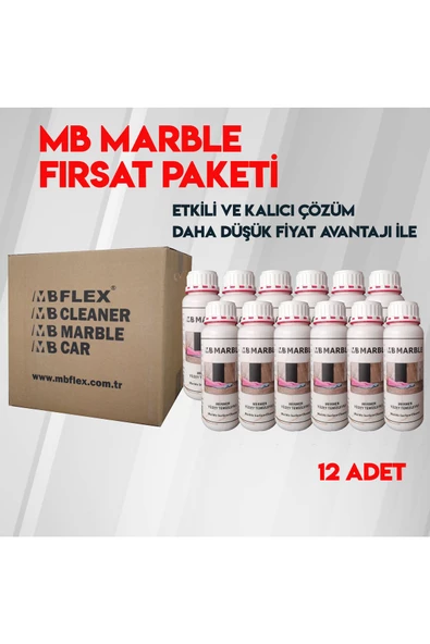MB FLEX MB Marble Mermer Yüzey Temizleyici 0,5 Lt (12 ADET) ürün görseli 1