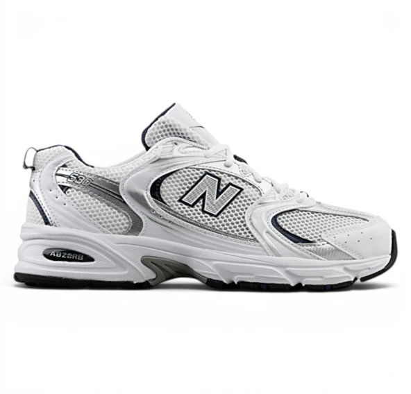 New Balance 530 White Silver Navy ürün görseli 1