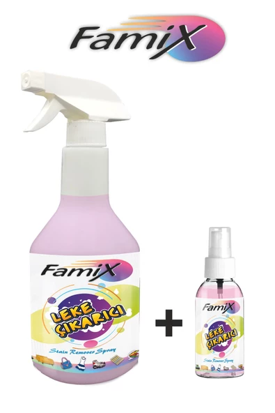 famix Doğal Leke Çıkarıcı Sprey 750 ml Çanta Boyu Leke Çıkarıcı ürün görseli 1