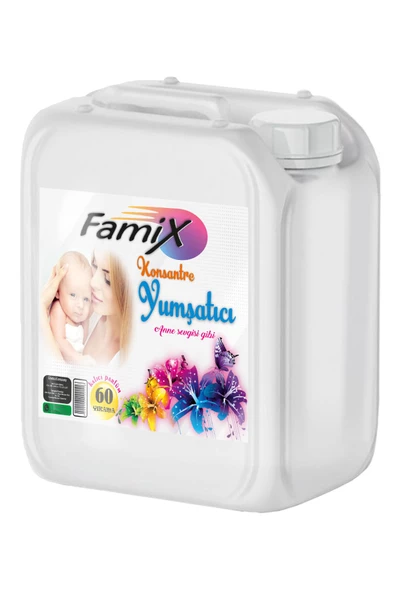 famix Konsantre Çamaşır Yumuşatıcısı Yıkama 5 Kg ürün görseli 1