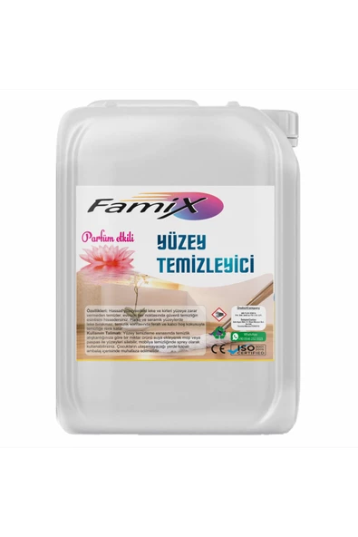 famix Leke Iz Bırakmayan Ferah Kokulu Yüzey Temizleyici 5 Kg ürün görseli 1