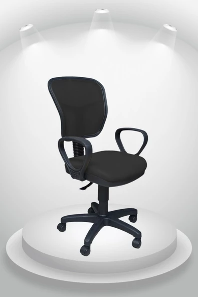 Mocca Style Porziyon Depar Plastik - Fileli Ofis Büro Öğrenci Çalışma Koltuğu - Sandalyesi ürün görseli 1