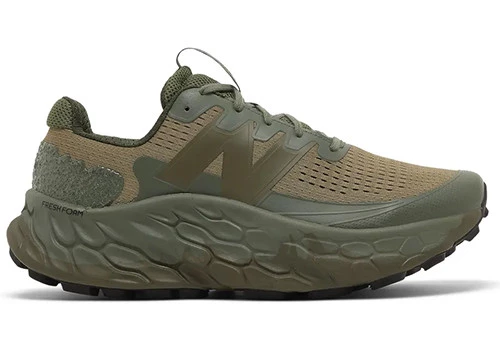 New Balance x Fresh Foam X More Trail v3 Light Army Green ürün görseli 1