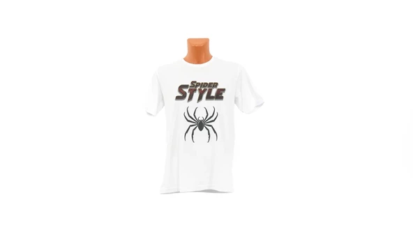 Spider Style baskılı Tişört ürün görseli 1