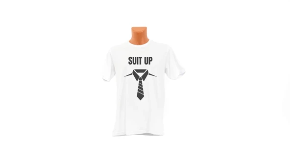 Suit Up baskılı Tişört ürün görseli 1