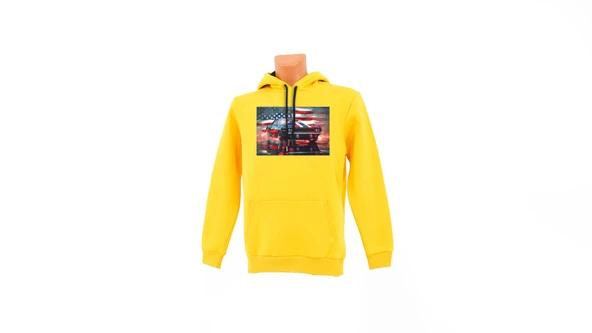 Stars, Stripes & Speed baskılı Sweatshirt ürün görseli 1