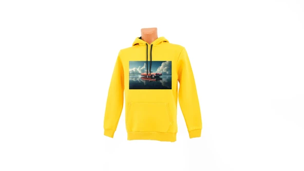 Retro Reflections baskılı Sweatshirt ürün görseli 1