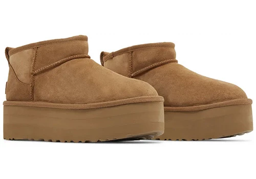 UGG Classic Ultra Mini Platform Boot Chestnut - Resim 3