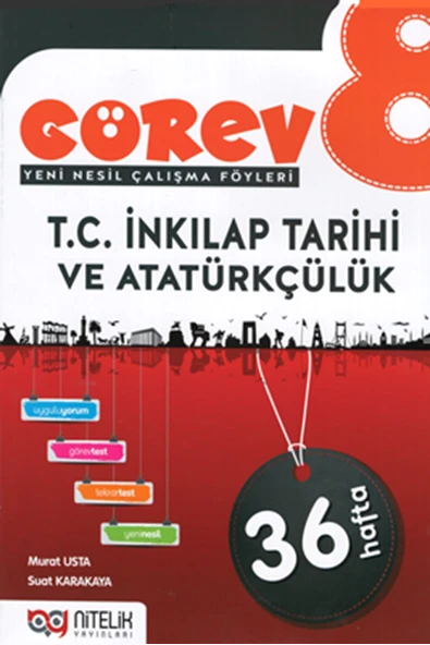NİTELİK 8.SINIF GÖREV İNKİLAP TARİHİ ürün görseli 1