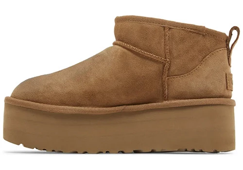 UGG Classic Ultra Mini Platform Boot Chestnut - Resim 2